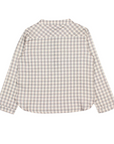 Grey Vichy Boy's Shirt