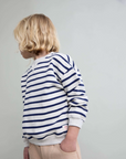 Buho Navy Marine Striped Sailor Boy's Sweatshirt