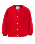 Red Essential Cardigan