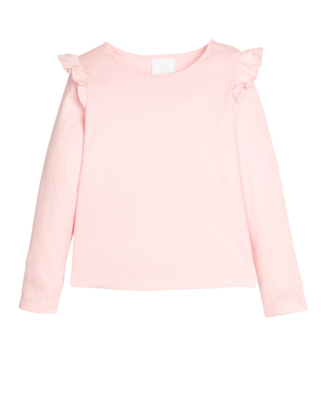Light Pink Long Sleeve Tilly Top