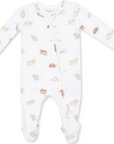 Puppy Snuggle 2-Way Zipper Pajama