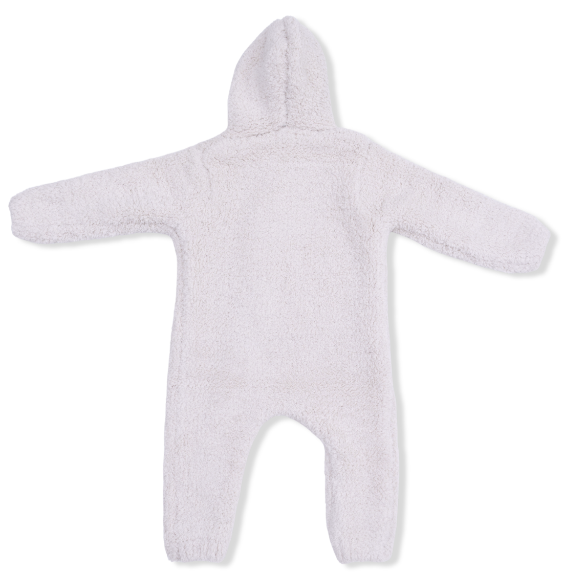 Natural Chenille Hooded Bunting