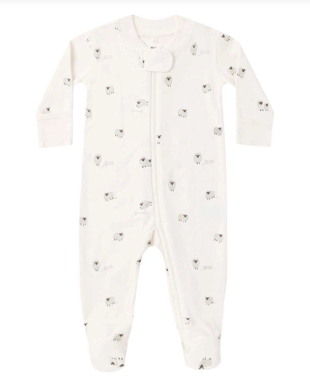 Sheep Zipper Footie