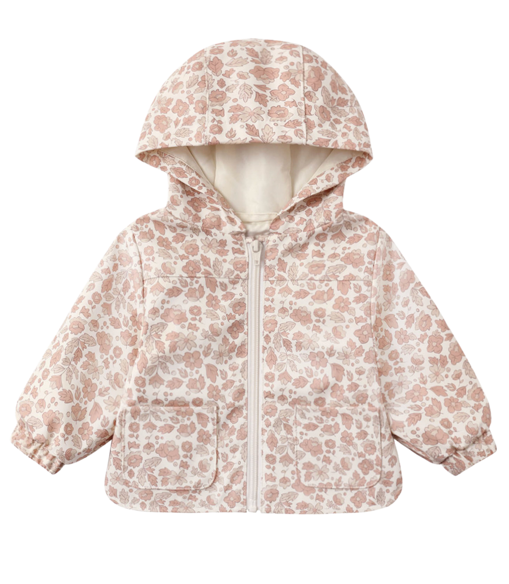 Pink Blossom Rain Jacket