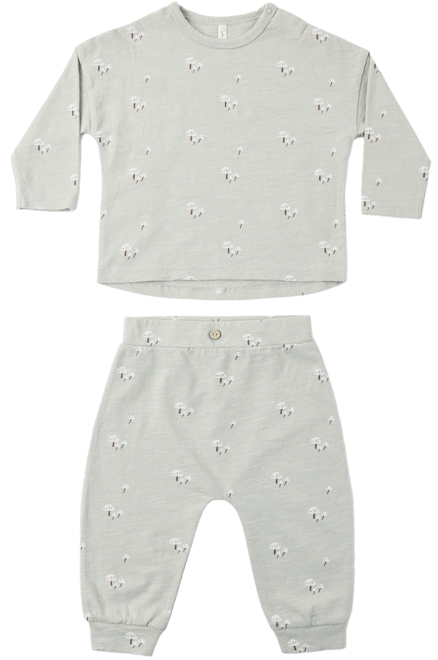 Mushroom Tee &amp; Pant Set