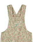 Floral Corduroy Overalls