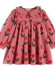 Grande Tulip Fine Corduroy Swing Dress