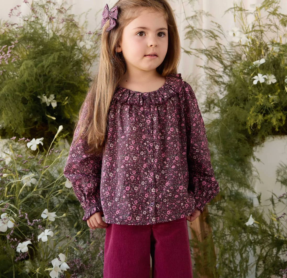 Cecile Flora Fig Top