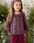 Cecile Flora Fig Top