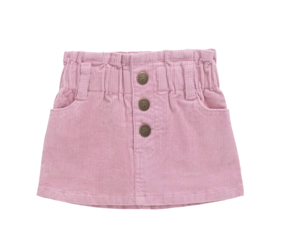 Dahlia Briella Corduroy Skirt