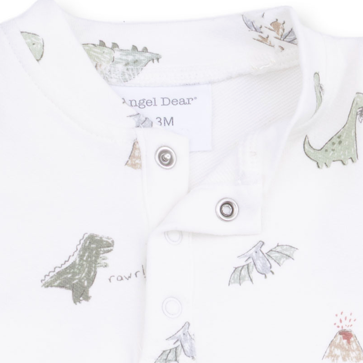 Dino Sweatshirt Romper