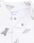Dino Sweatshirt Romper