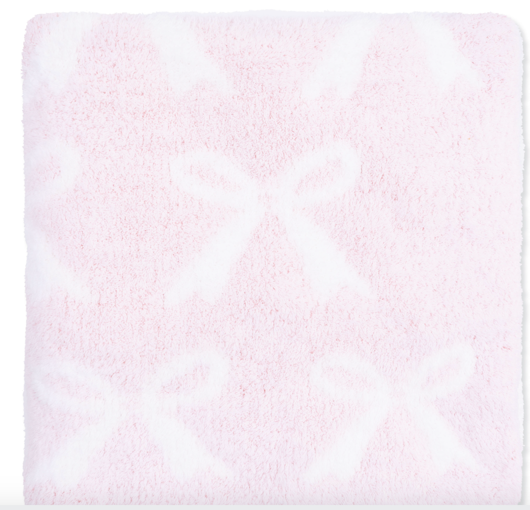 Chenille Bow Blanket