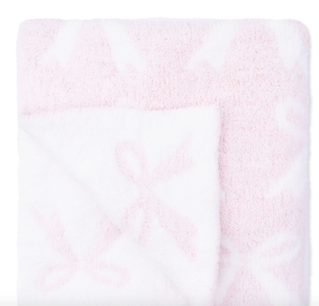 Chenille Bow Blanket