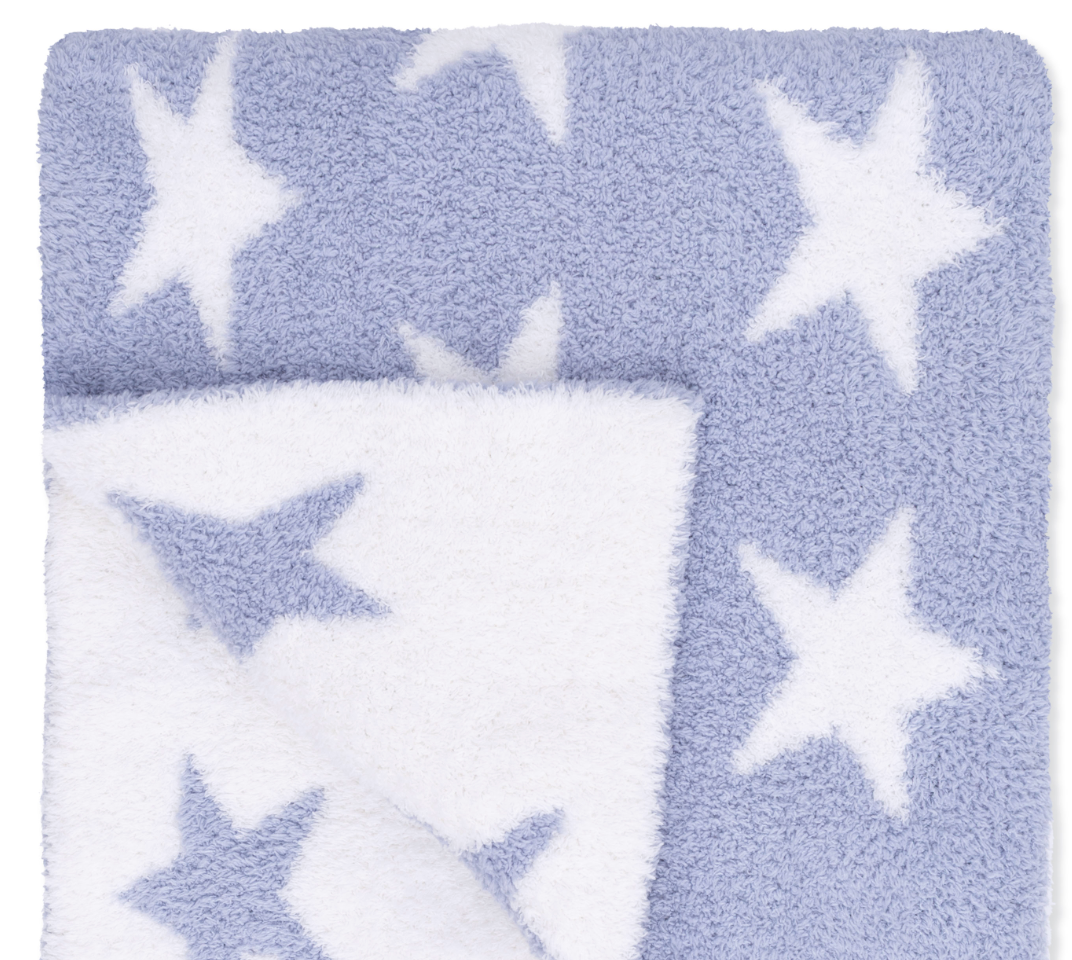 Chenille Stars Blanket