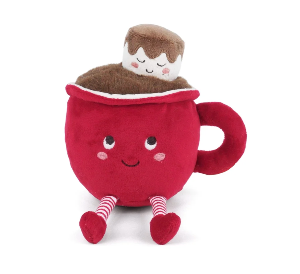 Red Cocoa Cup Stuffie