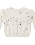 Daisy Ruffle Sweatshirt Set