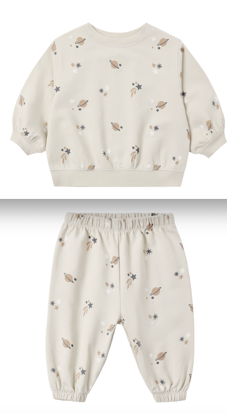 Space Sweatshirt Set