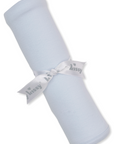 Kissy Kissy Blue Jacquard Blanket