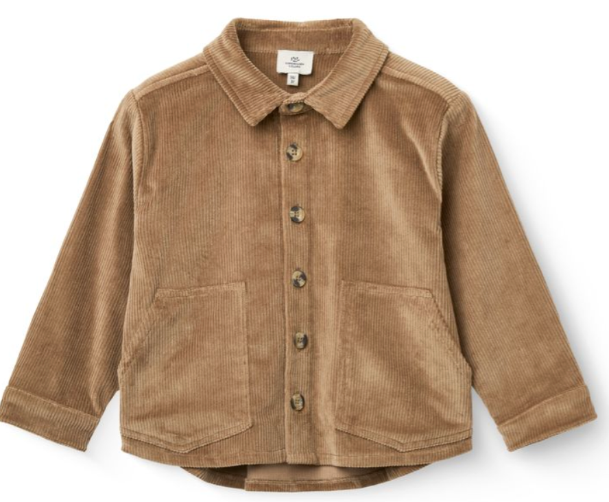 Organic Cotton Corduroy Shirt/ Jacket