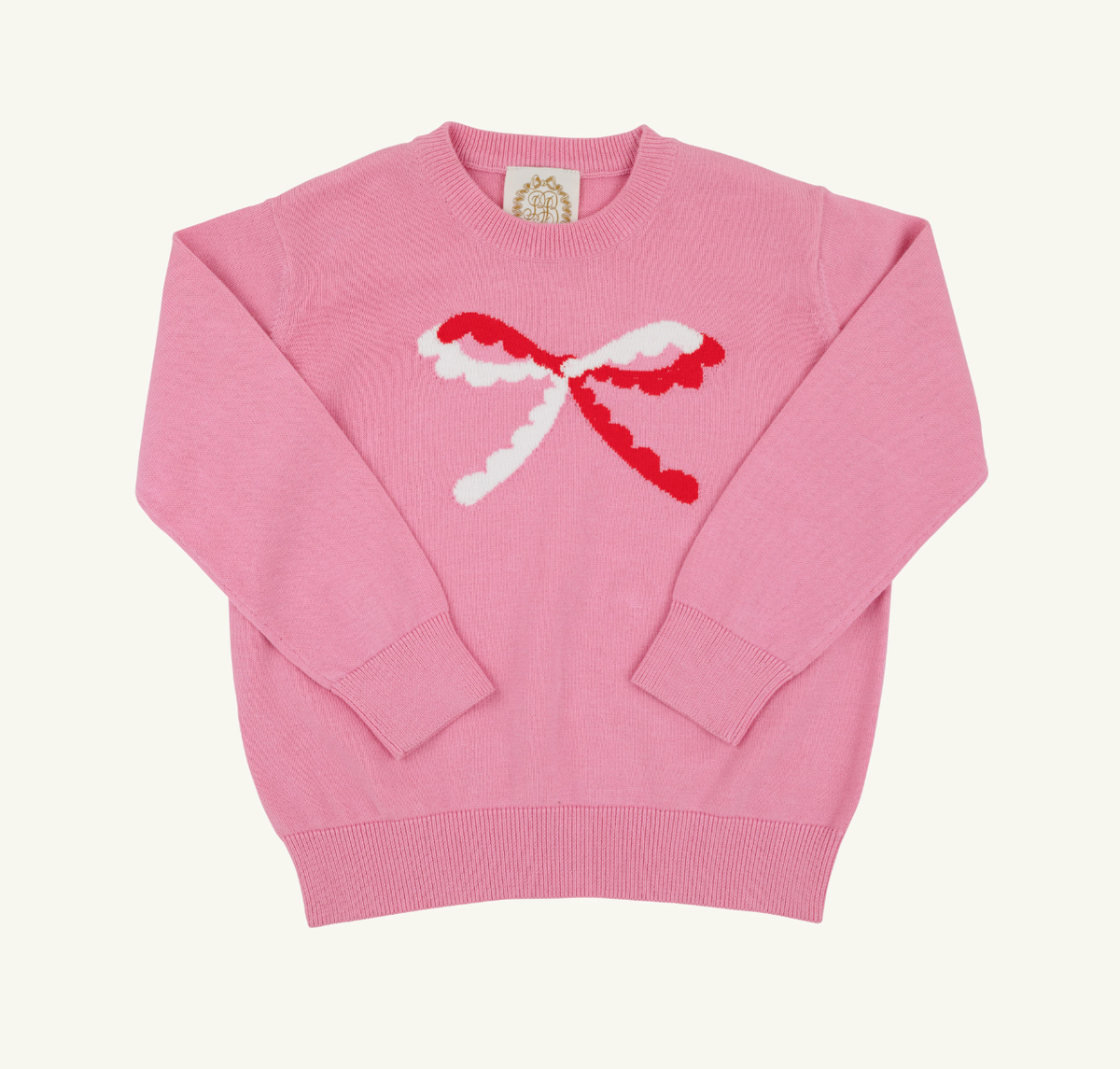 Isabelle's Bow Intarsia Sweater