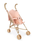 Gingham Stroller & Poppy Doll Set