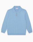 Dusty Blue Brio Merino Boy Jumper | La Coqueta