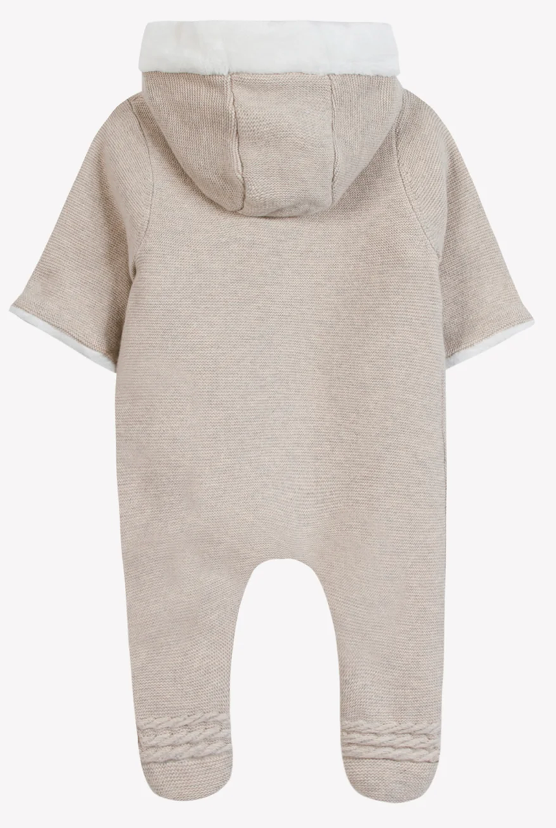 Beige Cotton Cashmere Bunting
