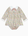 Pink Floral Laura Baby Girl Set | La Coqueta