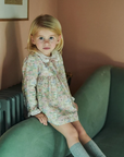 Pink Floral Laura Baby Girl Set | La Coqueta
