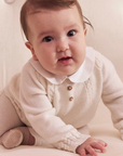 Ivory Noa Merino Baby Knitted Set | La Coqueta