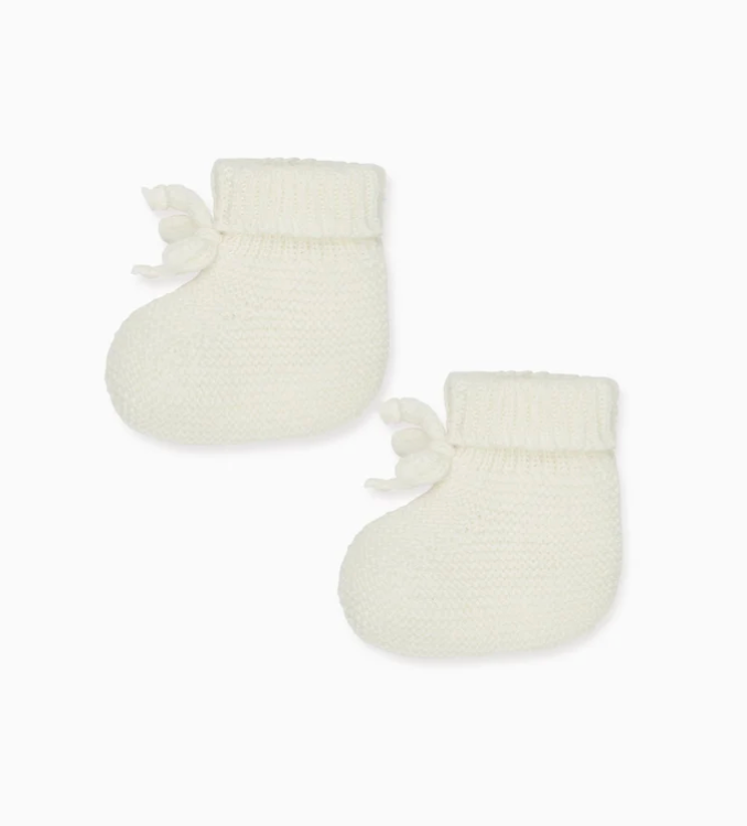 Rimevera Merino Baby Booties | La Coqueta