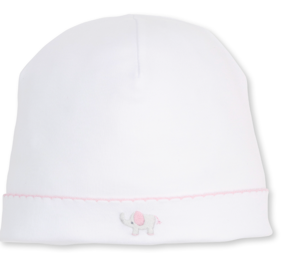 Kissy Kissy Pink Elephant Embroidered Hat