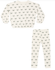 Evergreen Bows Spongey Knit Set