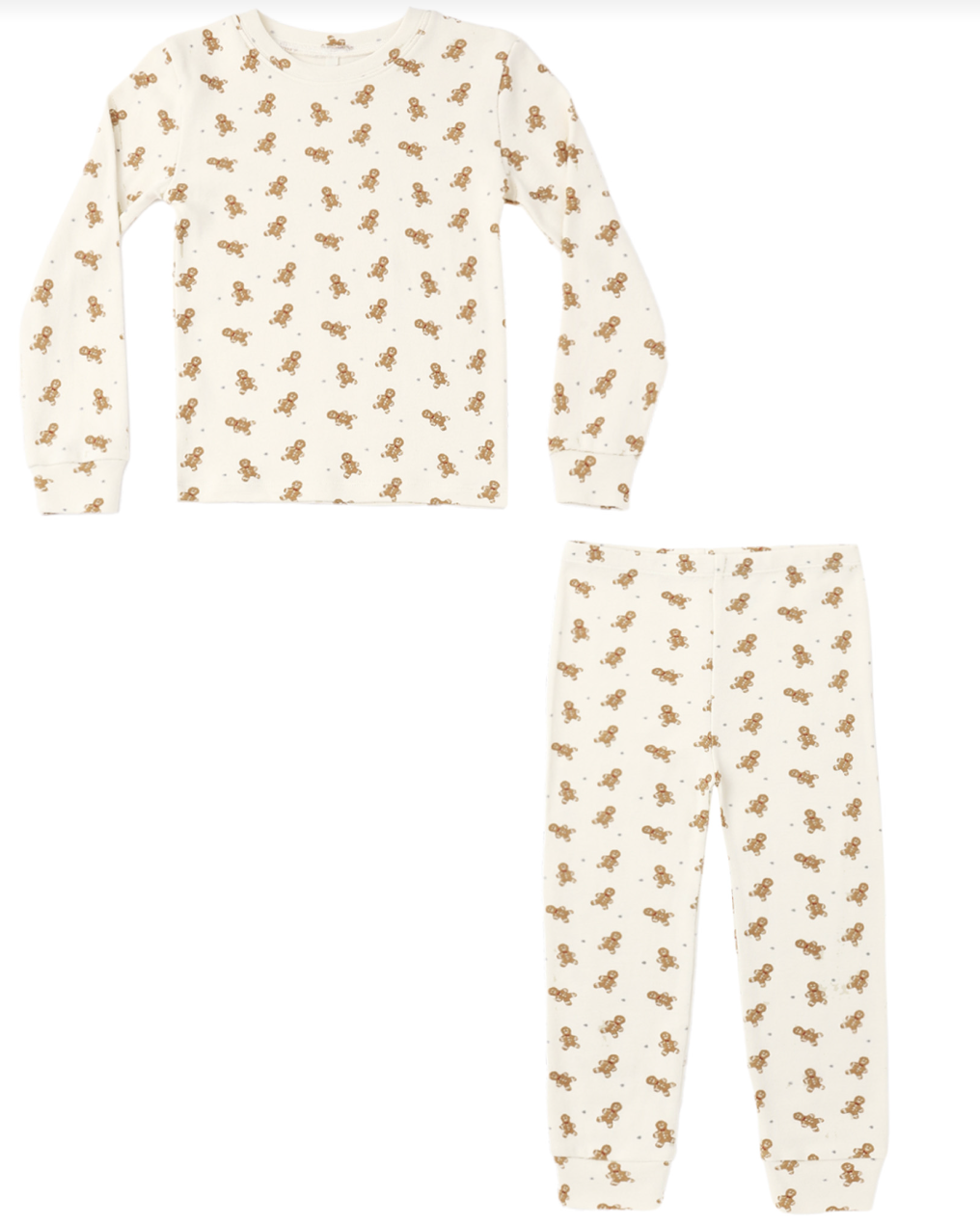 GIngerbread Organic Cotton Pajama Set