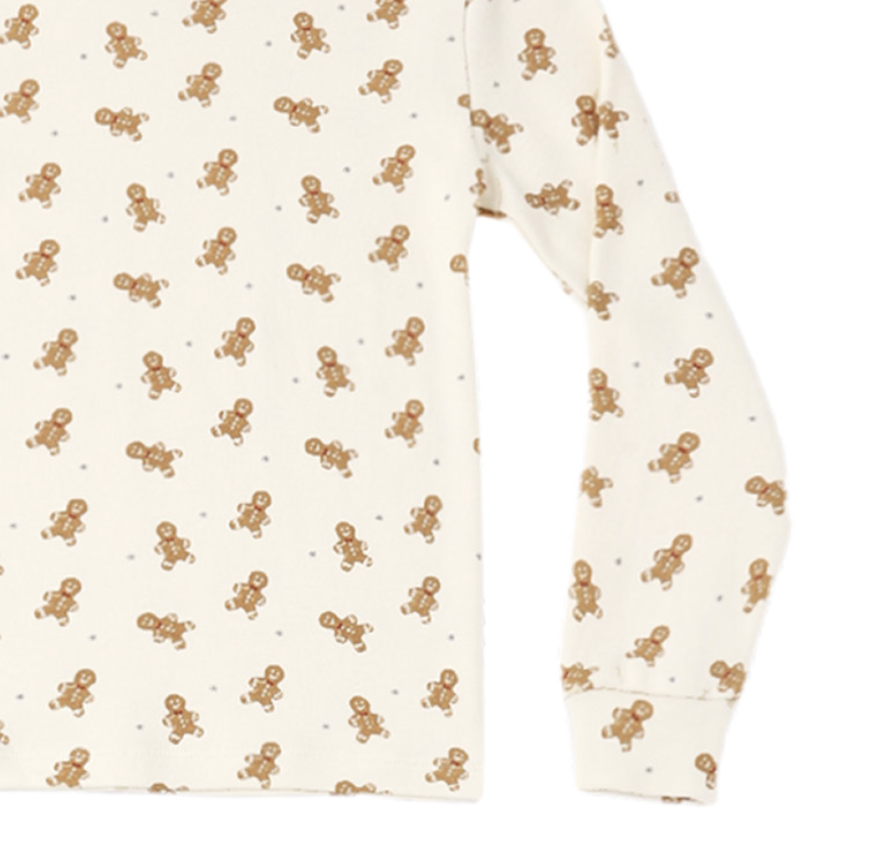 GIngerbread Organic Cotton Pajama Set