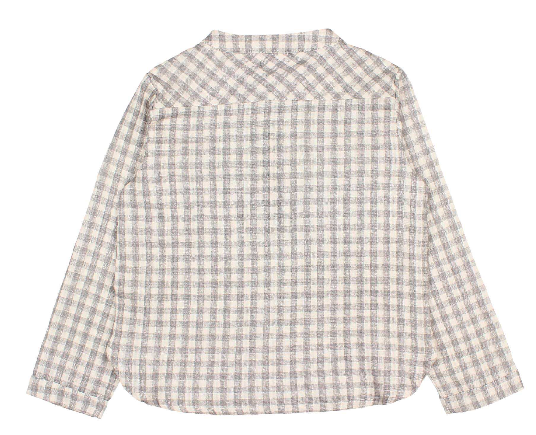 Buho Grey Vichy Shirt