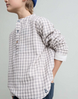 Buho Grey Vichy Shirt