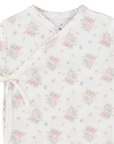 Organic Cotton Amora Blooms Wrap Onesie