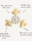 Bee Suction Spin Toy