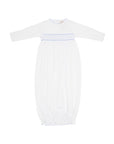 Boys Sweetly Smocked Greeting Gown