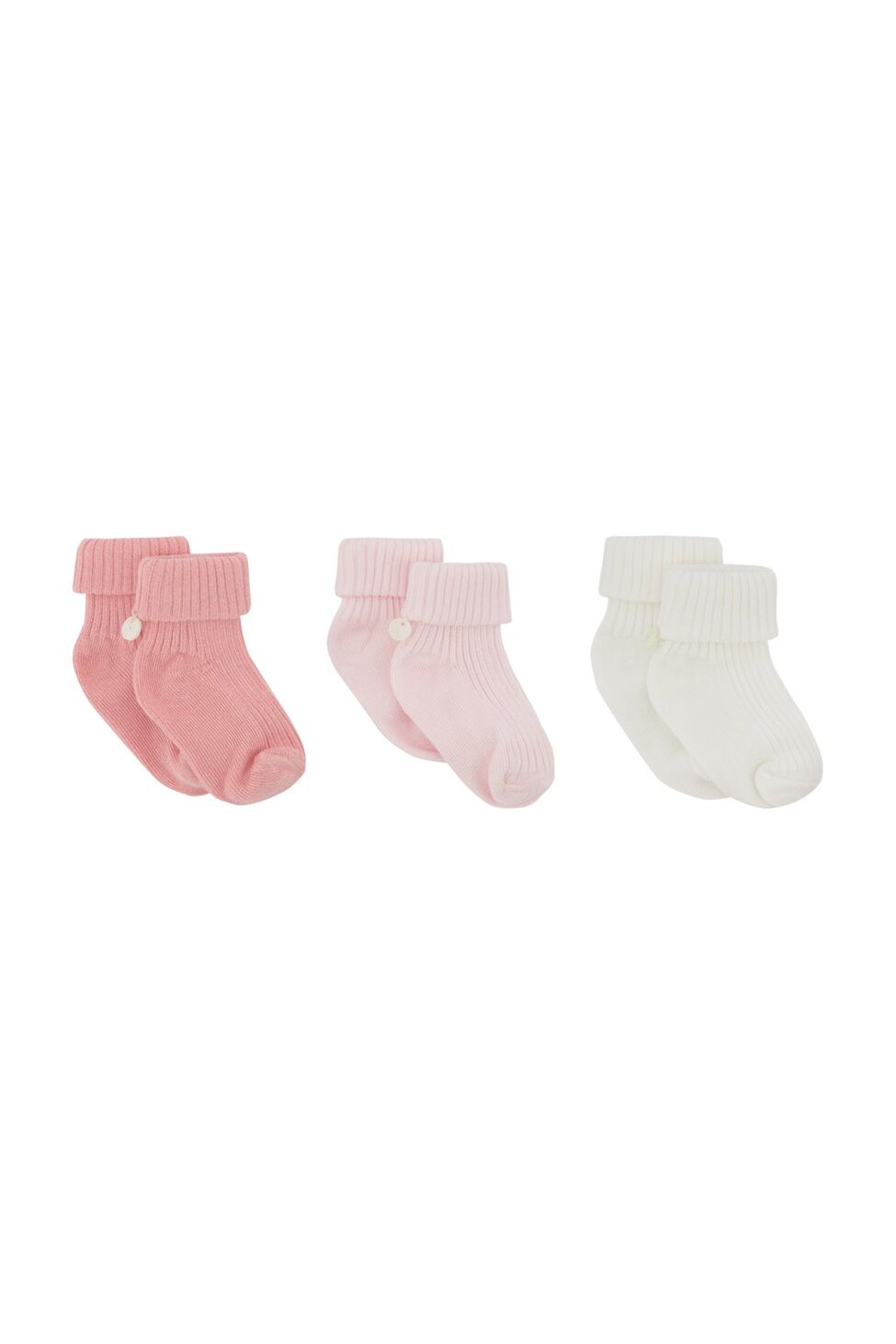 Tartine et Chocolat Set of 3 Socks- Neutral