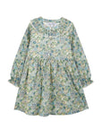 Blue Green Liberty Print Floral Dress