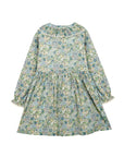 Blue Green Liberty Print Floral Dress