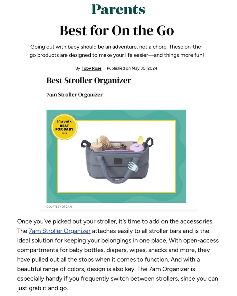7am Stroller Organizer