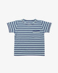 Willie T-Shirt- Sky Blue Stripe