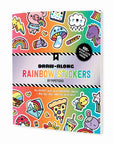 Draw-Along Rainbow Sticker Book