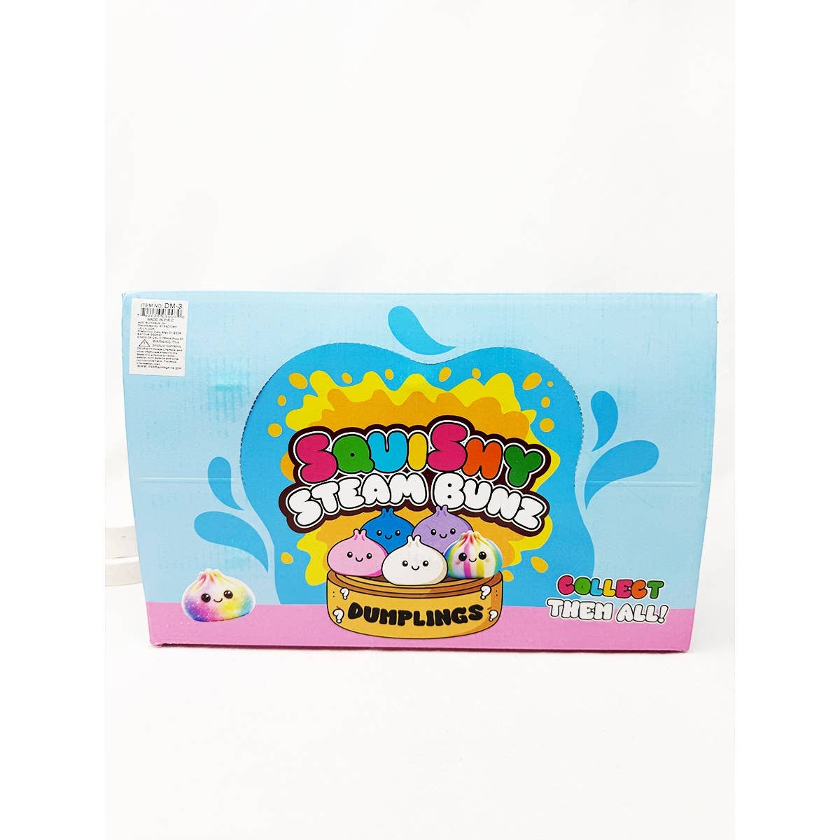 Rainbow Mystery Dumpling Squishy with Steamer