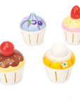 Wooden Cupcake Play Food Set