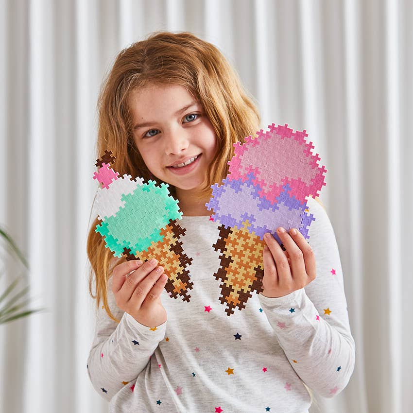 Puzzle By Number - 250 pc Ice Cream Cones
